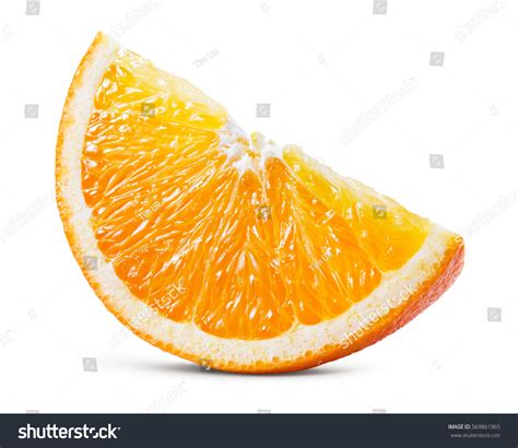 Orange Fruit Orang Slice Isolate On Stock Photo (Edit Now) 569861965