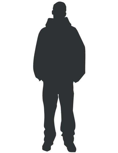 OnlineLabels Clip Art - Person Outline 2