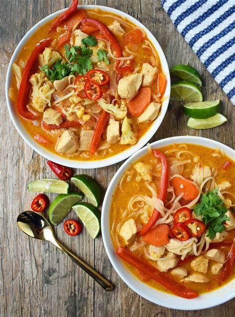 Thai Chicken Noodle Soup | Modern Honey