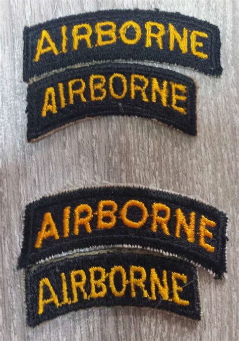 airborne tab size - ARMY AND USAAF - U.S. Militaria Forum