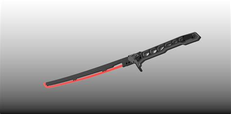 Cyberpunk 2077 Inspired Thermal Katana 3D MODEL - Etsy Canada