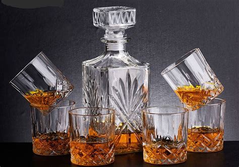 Whiskey Decanter And Glasses Set