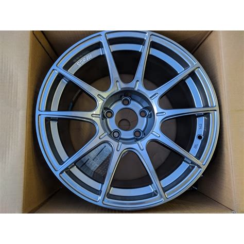 SSR GTX01 Dark Silver 17x9 5x114.3 +38