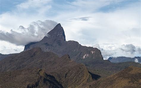 Pico da Neblina, no Parque Nacional do Pico da Neblina, no Amazonas