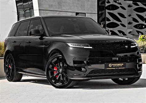 2023 Range Rover Sport First Edition in Full Black | Range Rover Fans