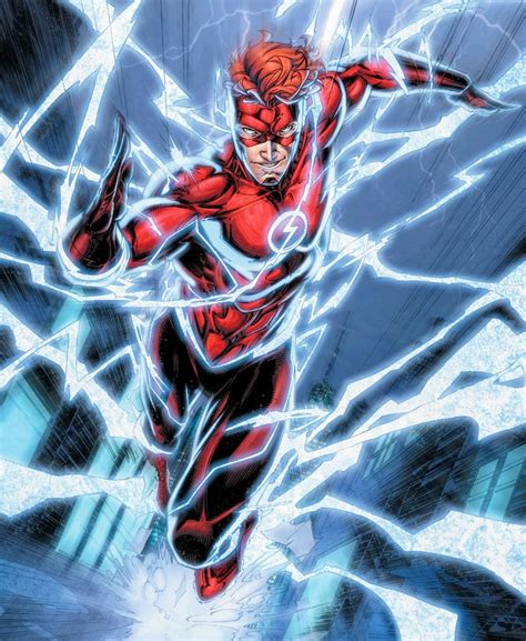 Wally West The Flash | Flash comics, Wally west, Dc comics artwork