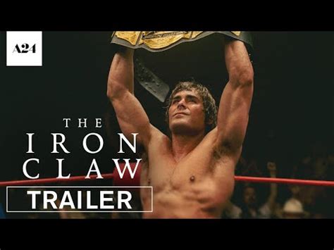 En första trailer för The Iron Claw. Wrestling-film om Von Erich ...