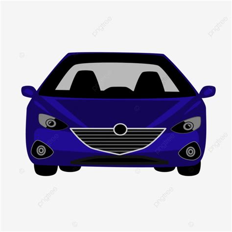 Blue Car Vector, Car, Transportation, Car Vector PNG and Vector with ...