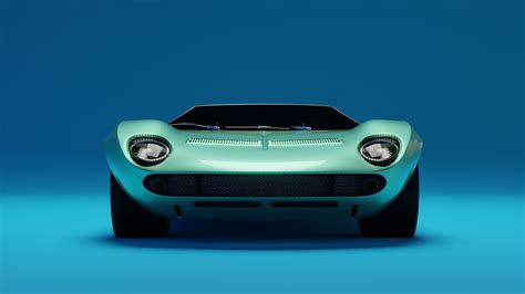 Lamborghini Miura Front 4k wallpaper lamborghini wallpapers ...