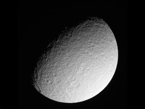 Rhea: Saturn's Dirty Snowball Moon | Space