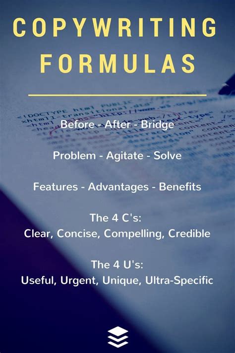 27 Best Copywriting Formulas: How to Tell a Captivating Story Online ...