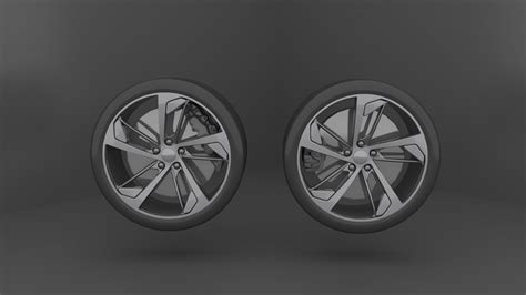 Wheels Audi RS5 - 3D Model by ViperJr3D