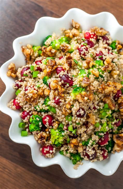 quinoa salad with dried cranberries