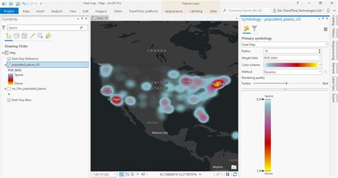 Tutorial - Creating a Heat Map in ArcGIS Pro - Geospatial Training Services