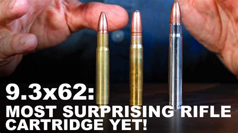 The Surprising 9.3x62 Rifle Cartridge - YouTube