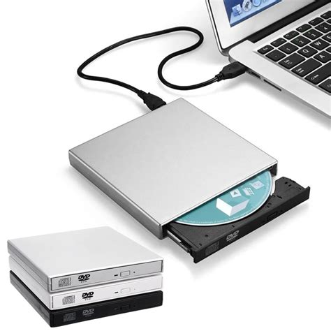 S SKYEE USB 2.0 External Combo DVD/CD Burner RW Drive CD/DVD ROM CD RW ...