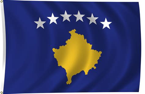 Flag of Kosovo, 2011 | ClipPix ETC: Educational Photos for Students and ...