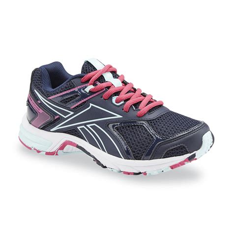 Reebok Women's Quickchase MemoryTech Blue/Pink Running Shoe - Wide ...