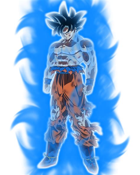 Goku Limit Breaker Ultra Instinct Drawing