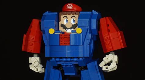 Random: Fan Builds Custom Mech Suit For LEGO Super Mario - NintendoSoup