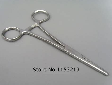 18cm Hemostatic forceps Straight tip Stainless steel medical pliers ...