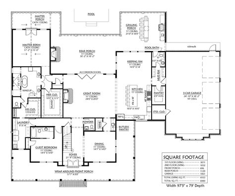 Luxury House Plans - Luxury Floor Plans | COOL House Plans