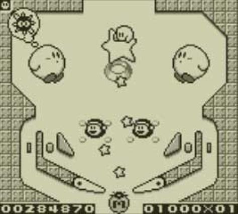 Kirby's Pinball Land (Game Boy) Screenshots