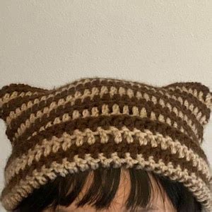 Cat Beanie - Etsy