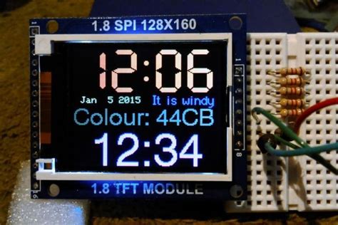 Arduino TFT Display and Font Library | Arduino, Arduino projects ...