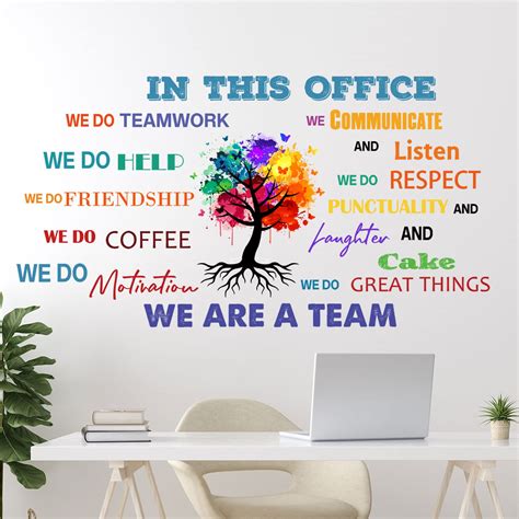 Buy Office Inspirational Wall Decals Office Wall Decor for Office ...