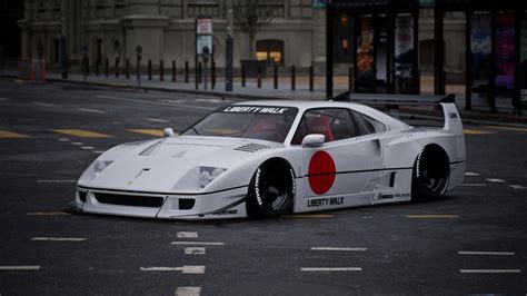 This Liberty Walk Custom Is The Most Outrageous Ferrari F40 To Ever Hit ...