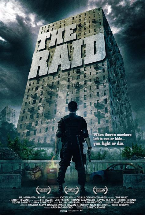 The Raid poster - blackfilm.com/read | blackfilm.com/read