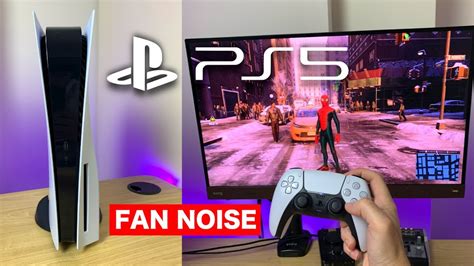 PS5 fan noise test - Is the PS5 silent? (PlayStation 5 fan noise) - YouTube