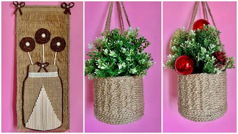 Home Decor Jute Rope Craft - Bohemian Interior Design