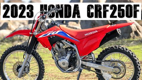 Trail Bike Lovers Must Have a Crush : 2023 honda crf250f Launches ...