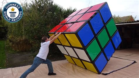 Making the world's largest Rubik's cube