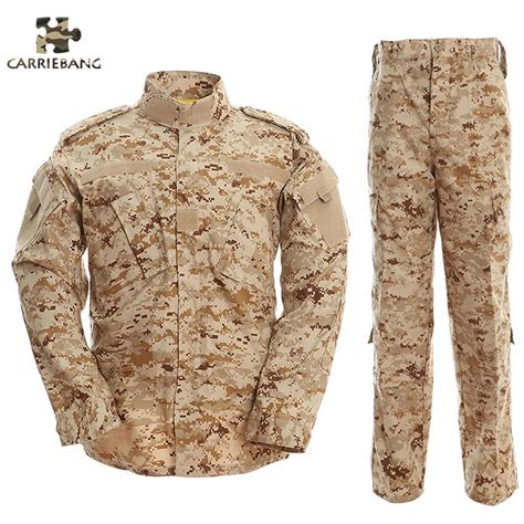 Desert Camouflage Men Army Military Uniform Tactical Military ...