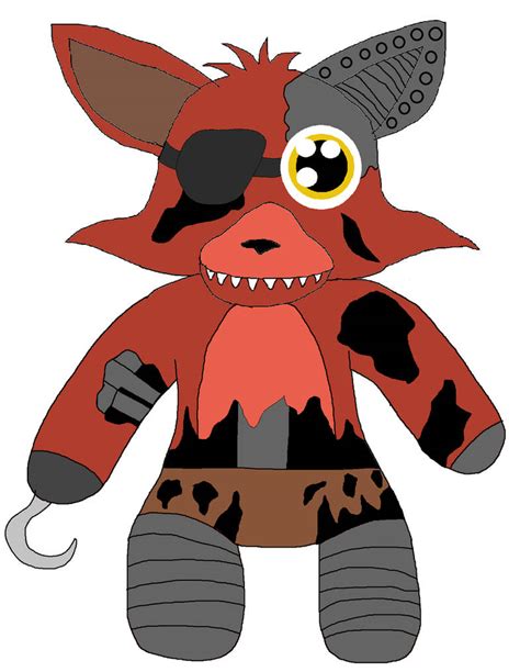 Withered Foxy Plush Pose by JohnV2004 on DeviantArt