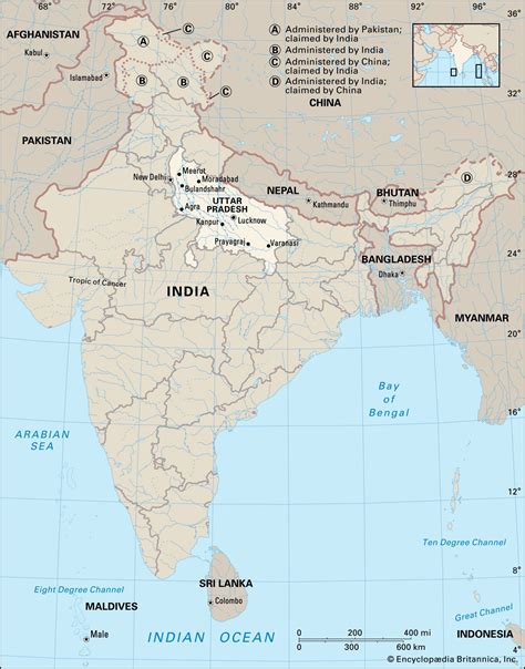 Uttar Pradesh | History, Government, Map, & Population | Britannica