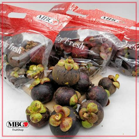 Malaysia Mangosteen (1KG/Pack)(3Pack/Set) – MBG Fruit Shop