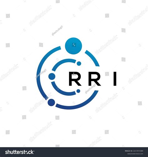 Rri Letter Technology Logo Design On Stock Vector (Royalty Free ...