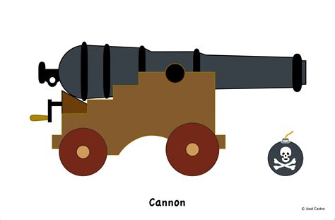 Cannon clipart drawing, Cannon drawing Transparent FREE for download on ...