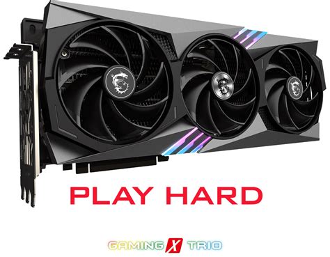 MSI GeForce RTX™ 4080 SUPER 16G GAMING X TRIO