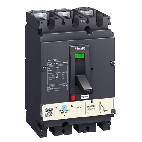 160A 3P MCCB Schneider Electric Molded Case Circuit Breaker