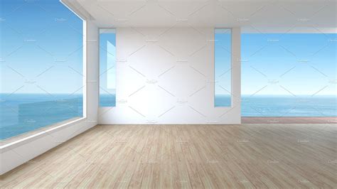 Living room empty | Architecture Stock Photos ~ Creative Market