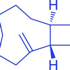 Chemical structure of β-caryophyllene. | Download Scientific Diagram