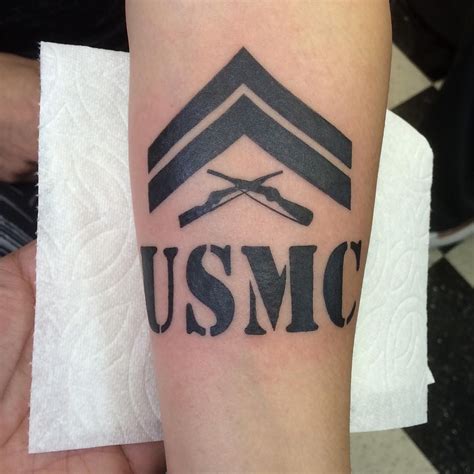 75 Cool USMC Tattoos - Meaning, Policy and Designs (2019) | Tattoos for ...