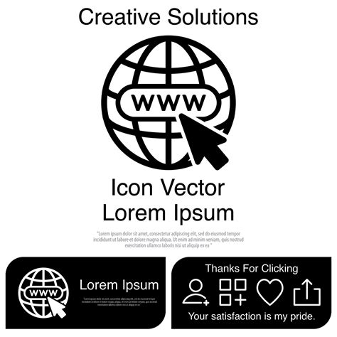 Website icon Vector EPS 10 6752647 Vector Art at Vecteezy