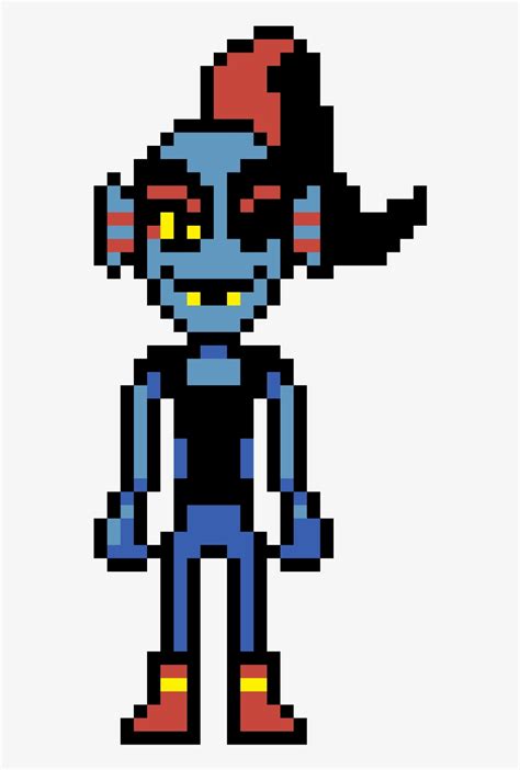 Undyne - " - Undertale Undyne Sprite PNG Image | Transparent PNG Free ...