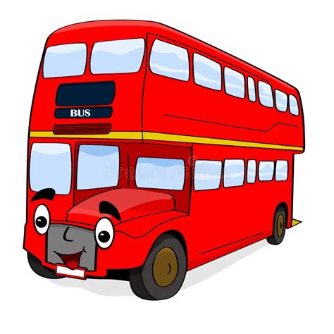 Happy Cartoon Bus Royalty Free Stock Photo - Image: 29342295